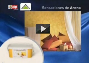 Cómo decorar una pared con efecto arena