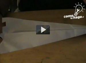 Cómo hacer un avión de papel