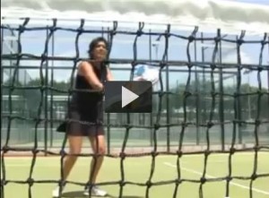 Cómo hacer el golpe en la red de padel