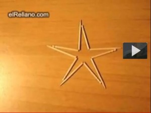 Cómo hacer un truco con palillos