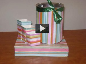 Cómo hacer un organizador para el escritorio