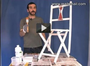 Cómo pintar una silla