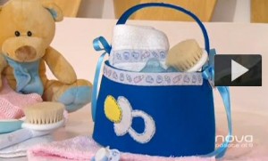Como hacer una cesta para bebés