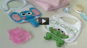 Cómo hacer un babero para bebé