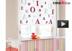 Cómo hacer un estor con letras