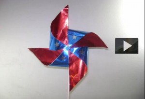 Cómo hacer un molinillo de viento