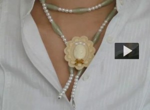 Cómo reciclar un collar roto