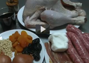 Cómo hacer pavo relleno navideño