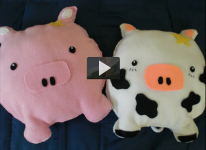 Cómo hacer un cojín con forma de animal