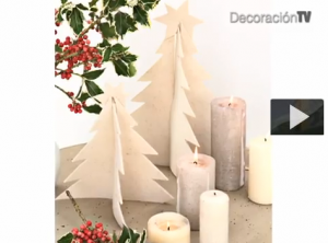 Cómo hacer un árbol de Navidad de fieltro