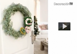 Cómo hacer una corona de Navidad o Adviento