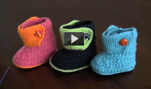 Cómo hacer unos zapatitos de bebé de ganchillo o crochet