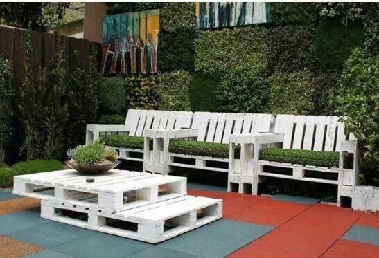 Muebles de jardÃn: ideas
