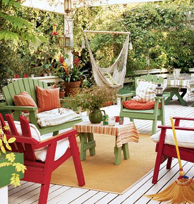 Muebles de jardÃn: ideas