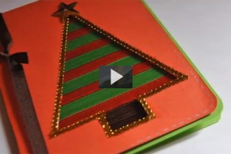 como hacer tarjetas de navidad