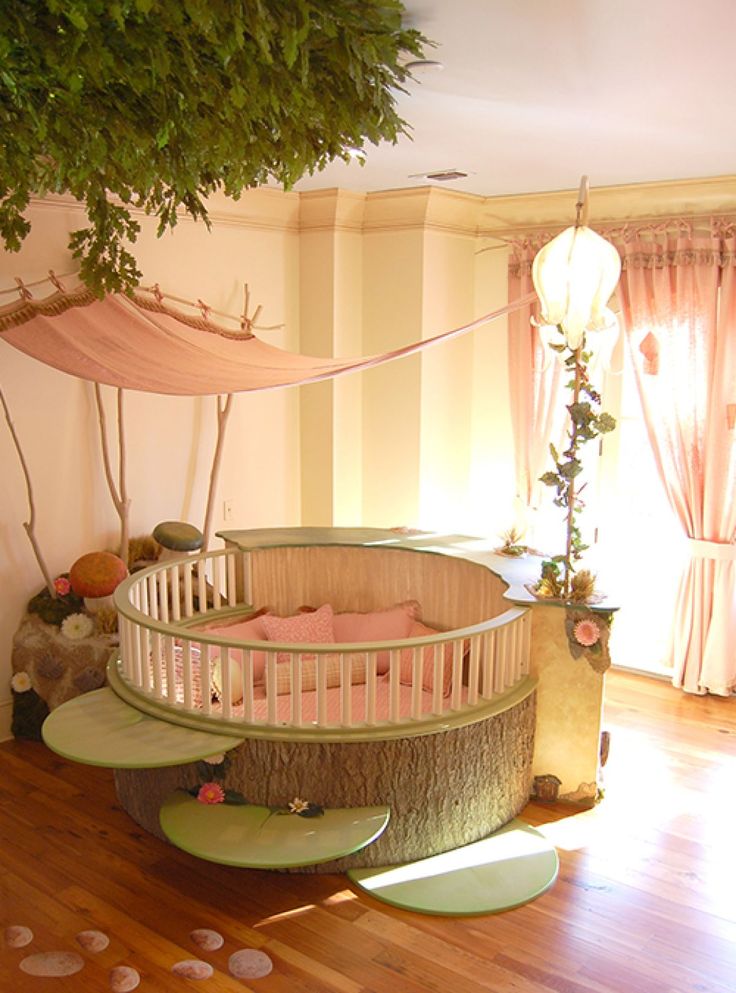 habitacion bebe rosa