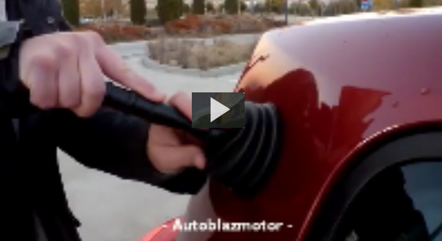 cómo quitar bollo del coche