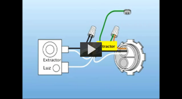 instalar extractor de aire