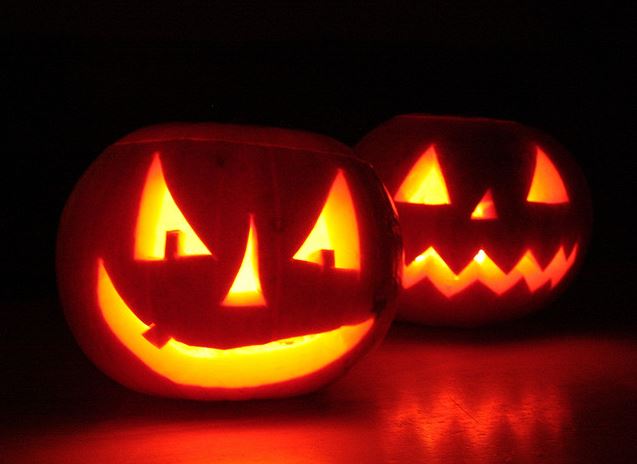 Calabaza Halloween Con Luz Calabaza Halloween Con Luz
