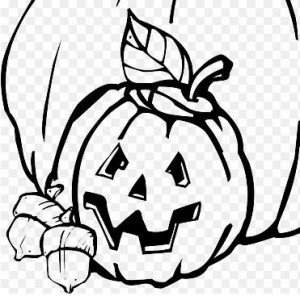 dibujo calabaza halloween