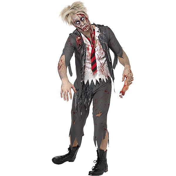 Disfraz de zombie para Halloween