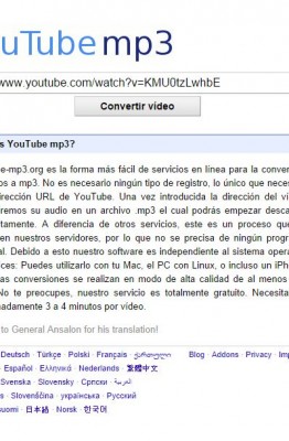 pasar videos de youtube a mp3