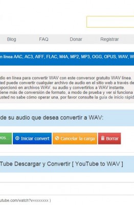 convertir youtube a wav