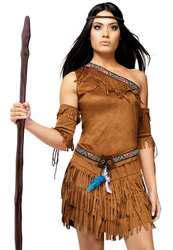 Cómo disfraz de india casero | Disfraz de Pocahontas | Disfraces