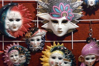 máscara carnaval para niños
