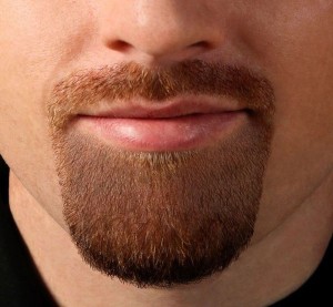 Barba de candado hombre