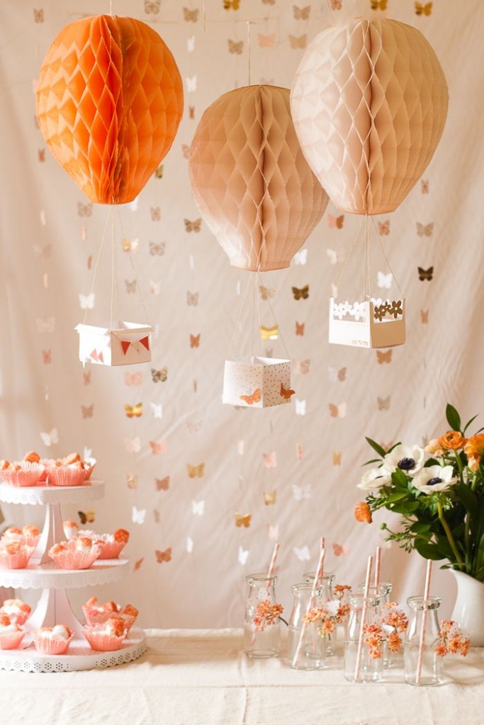 Ideas para Baby Shower con globos