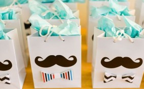 Manualidades para Baby Shower bolsas de regalo