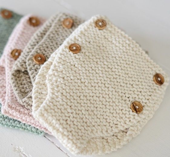 Manualidades a crochet para bebés cubre pañal