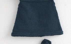 Manualidades a crochet para bebés vestido calcetines