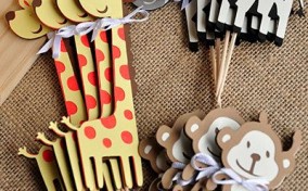 Manualidades para Baby Shower con animalitos