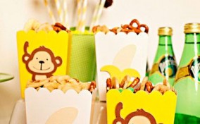 Ideas para Baby Shower con monos