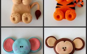 Ideas de galletas para Baby Shower con animalitos