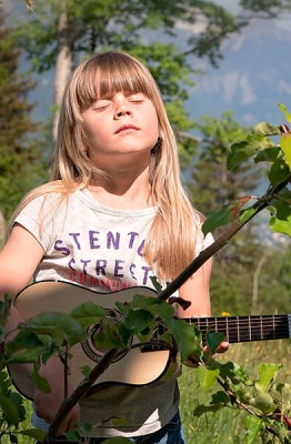 Aprender a tocar la guitarra para niños
