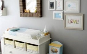 Decoración de la habitación del bebé de forma sencilla