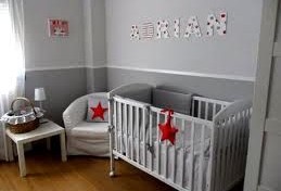 Decorar habitación del bebé con su nombre en la pared