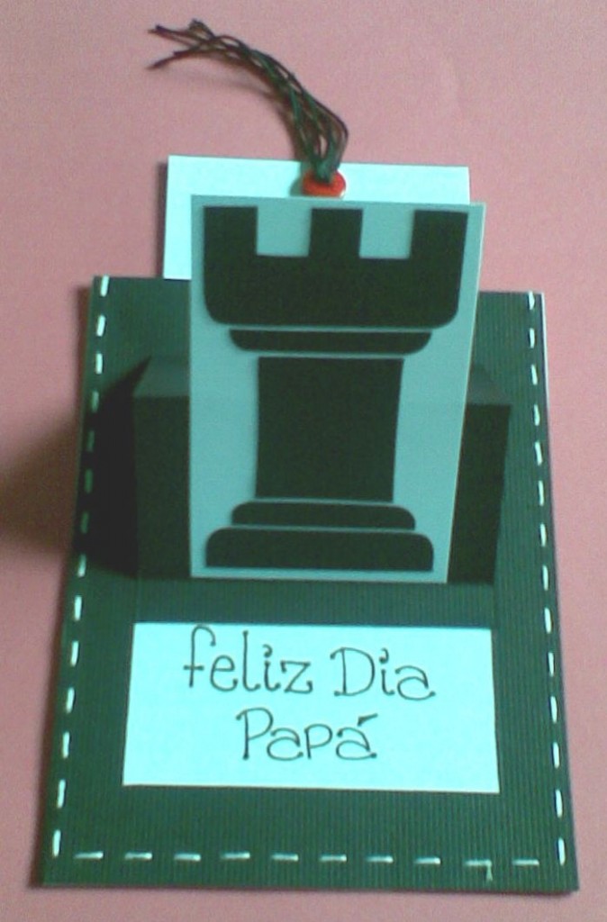 Decoración con manualidades de papel para el día del padre