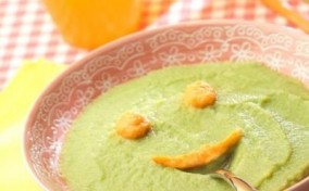 Receta para niños de crema de verduras saludable