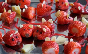 Recetas de postres para niños fresas