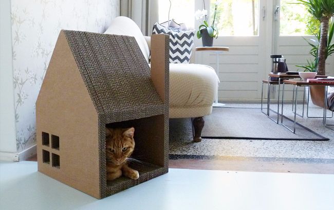 Las mejores casas para gatos hechas a mano