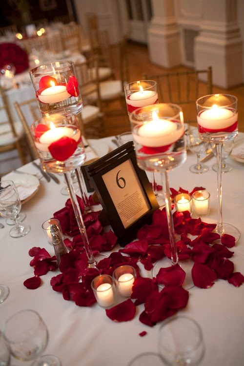 plan profundizar admiración 10 centros de mesa con velas para una boda de ensueño