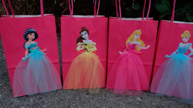 ¡Haz estás fabulosas bolsitas de princesas Disney!