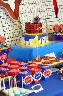 Ideas para organizar un cumpleaños de Spiderman