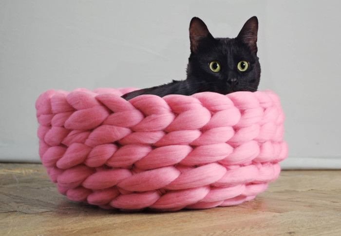 Ideas de camas para gatos de trapillo