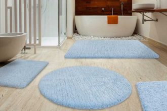 Ideas de alfombras originales para el baño