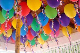 Decorar con globos de helio